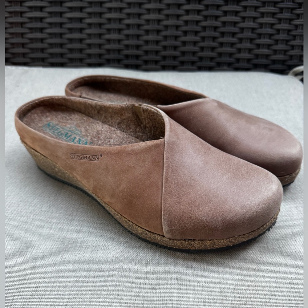 Stegmann Women's Brown Wedge Shoes